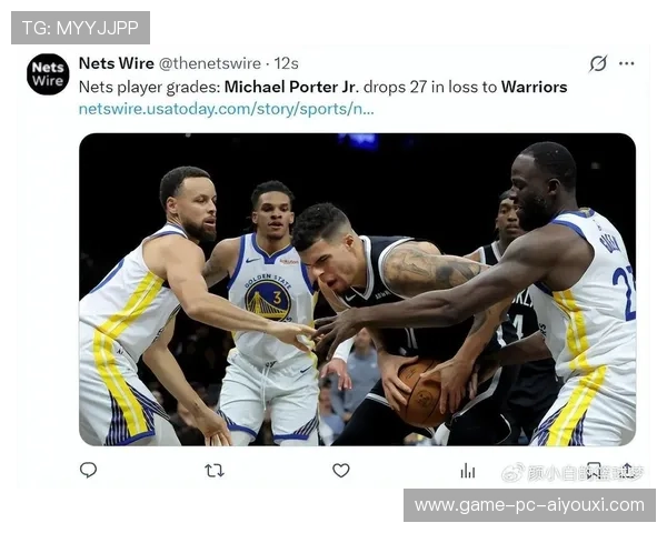 小波特底角三分入网，篮网在末节把对手反超